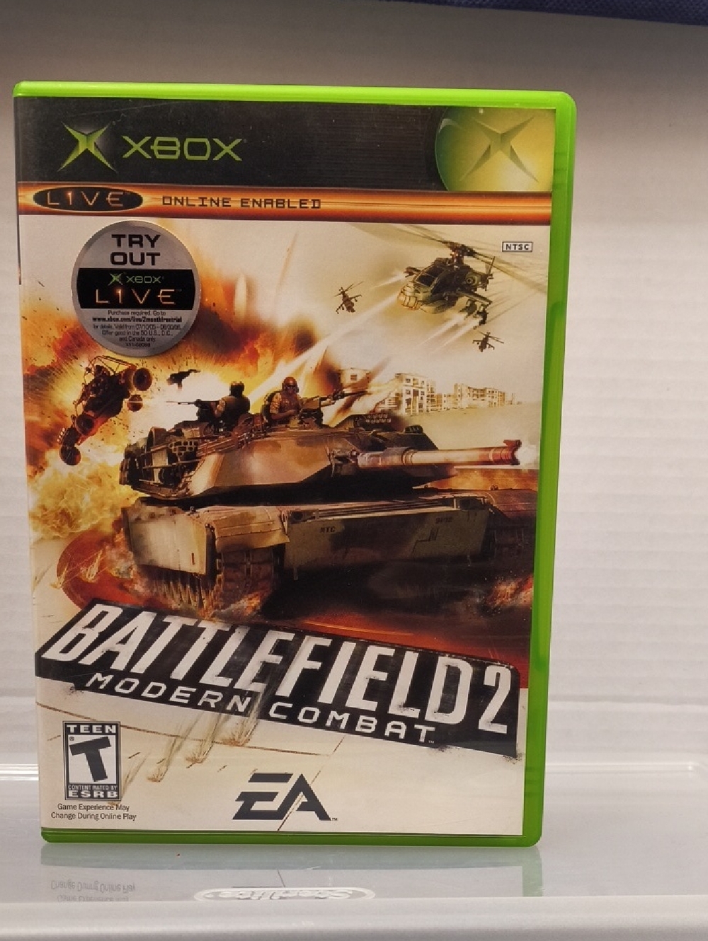 Xbox Battlefield 2: Modern Combat  - Green Case